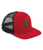 BB664 Original Flat Peak 6 Panel Trucker Cap - Image 2