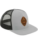 BB664 Original Flat Peak 6 Panel Trucker Cap - Image 3