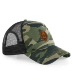 BB694 Camo Snapback Trucker Cap - Image 3